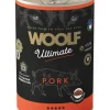WOOLF Ultimate Adult Dog Pork and Linseed Oil 400g cibo umido per cani con carne di maiale e olio di semi di lino
