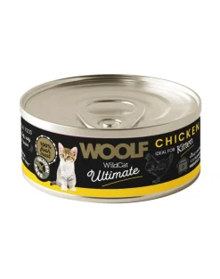 WOOLF Wild Cat Ultimate Kitten Chicken Pate 85g pâté di pollo per gattini