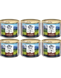 ZIWIPEAK Cat Beef Manzo 6x185 g