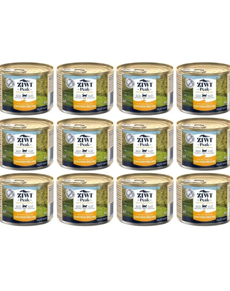 ZIWIPEAK Cat Chicken Pollo 12 x 185 g