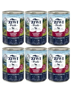 ZIWIPEAK Dog Venison Selvaggina 6 x 390 g