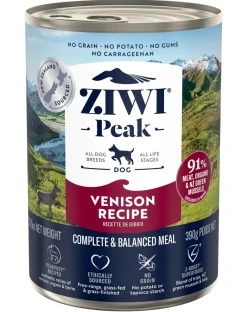 ZIWIPEAK Dog Venison Selvaggina 6 x 390 g