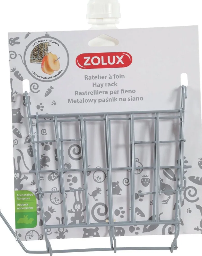 ZOLUX Mangiatoia grigia per fieno